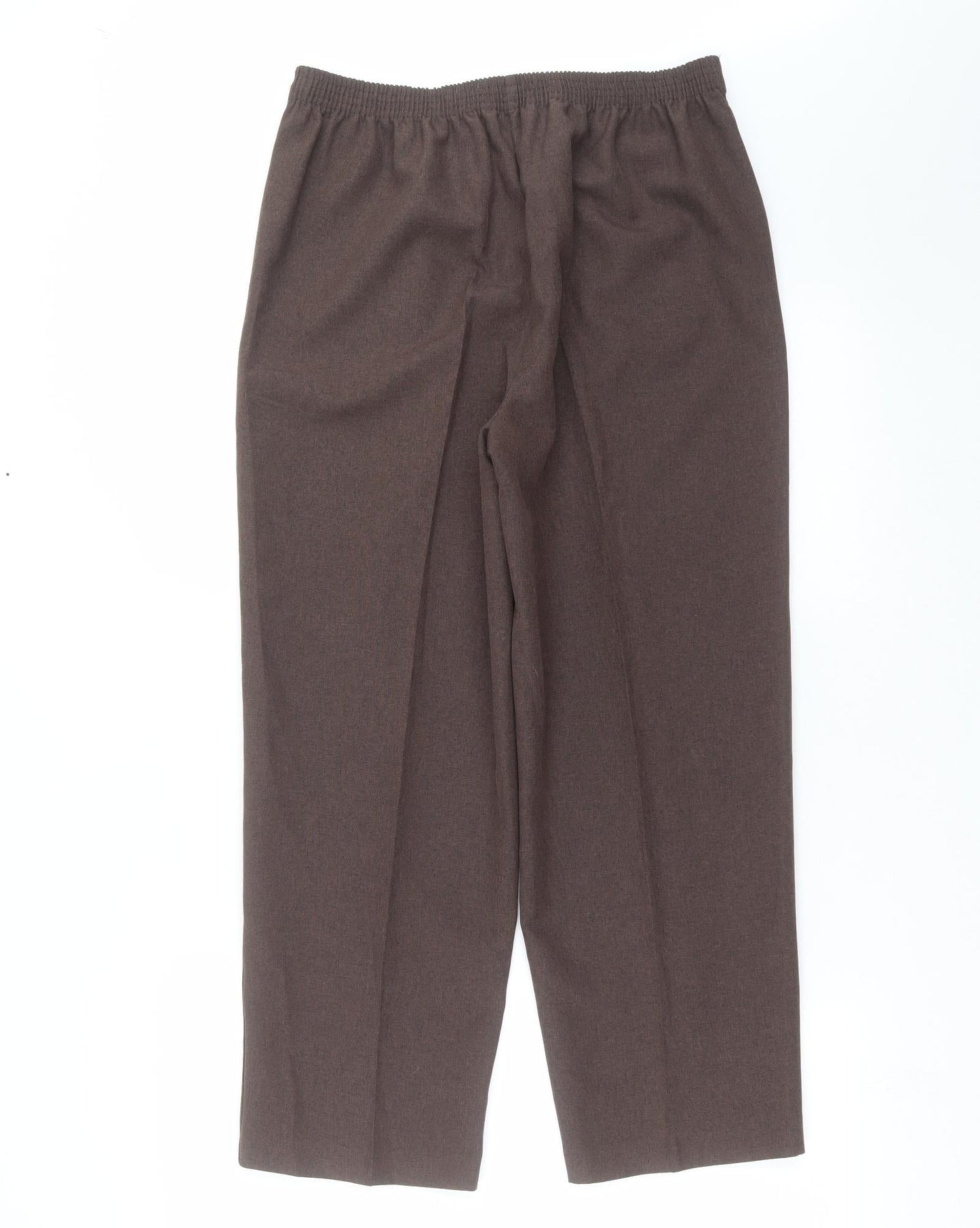 bm collection Womens Brown   Trousers  Size 12 L25 in