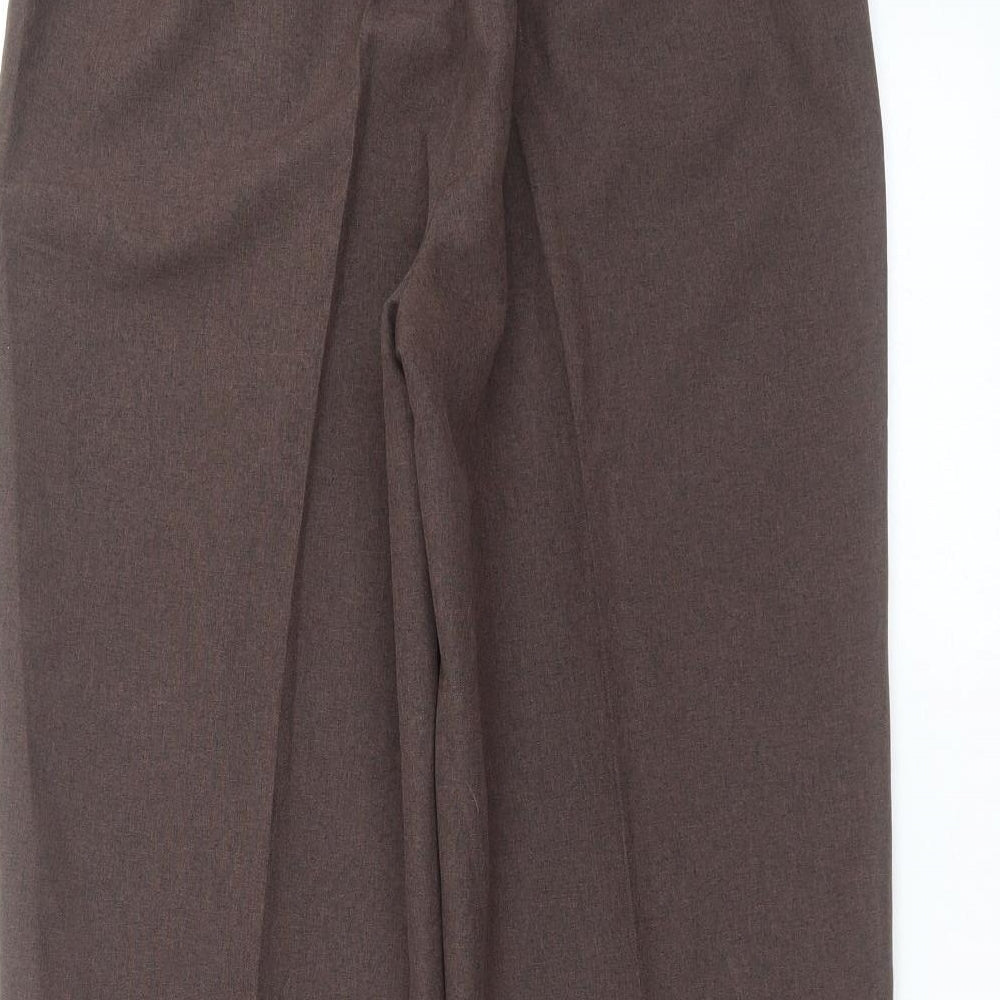 bm collection Womens Brown   Trousers  Size 12 L25 in