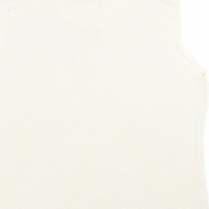 Womens UK Size M Preview Beige Pullover Jumper