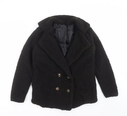Womens UK Size S Preworn Black Jacket
