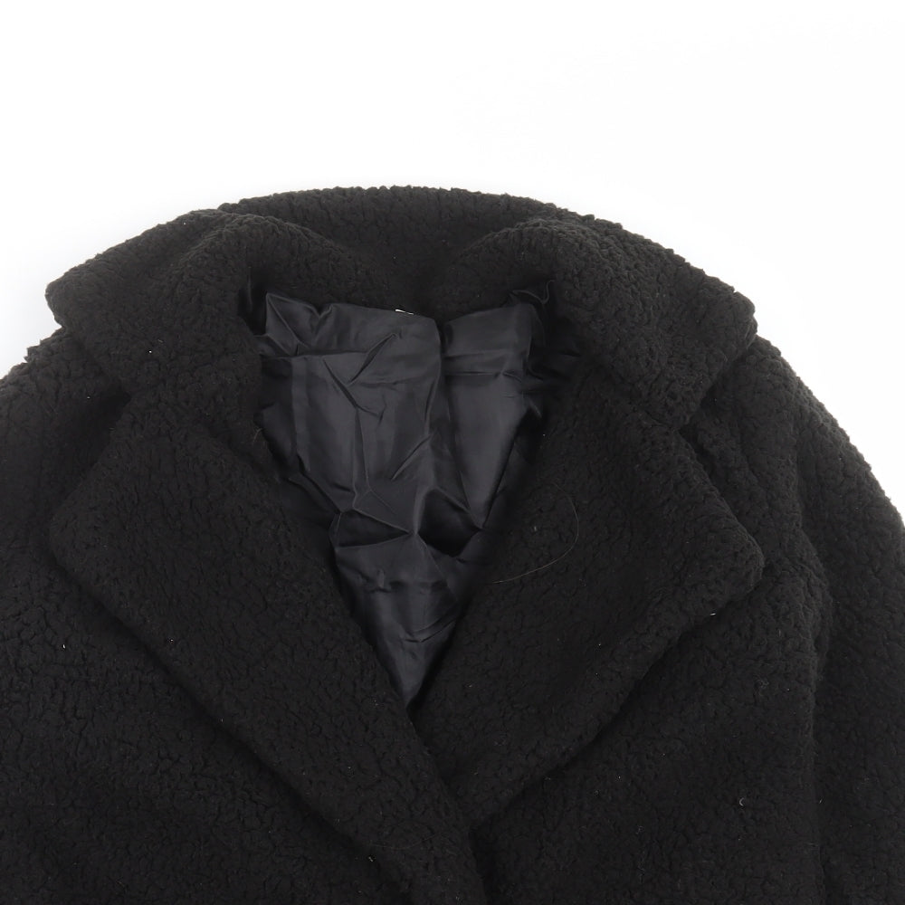 Womens UK Size S Preworn Black Jacket