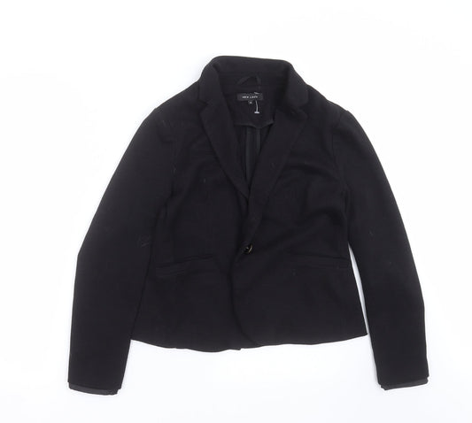 New Look Womens Black   Jacket Blazer Size 12