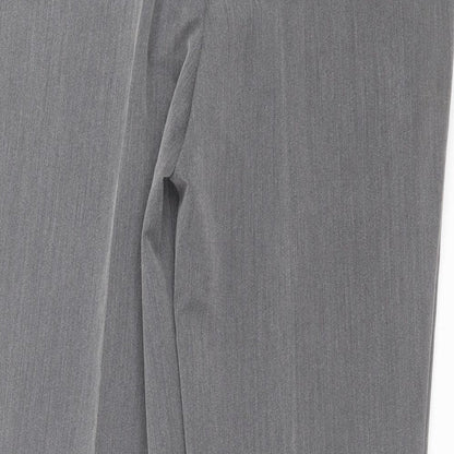 Womens UK Size 12 Preworn Regular Fit  Grey Trousers