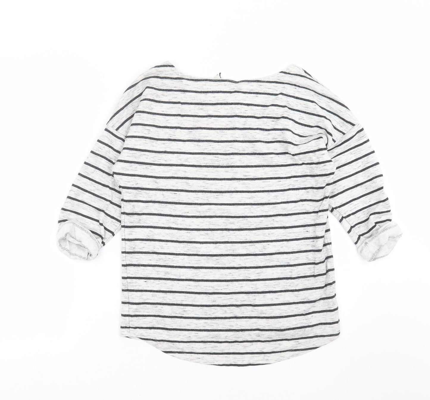 Womens UK Size S Divided by H&M Grey Pullover Sweatshirt