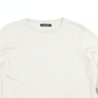 Womens UK Size 16 Marks and Spencer Gold Pullover Jumper