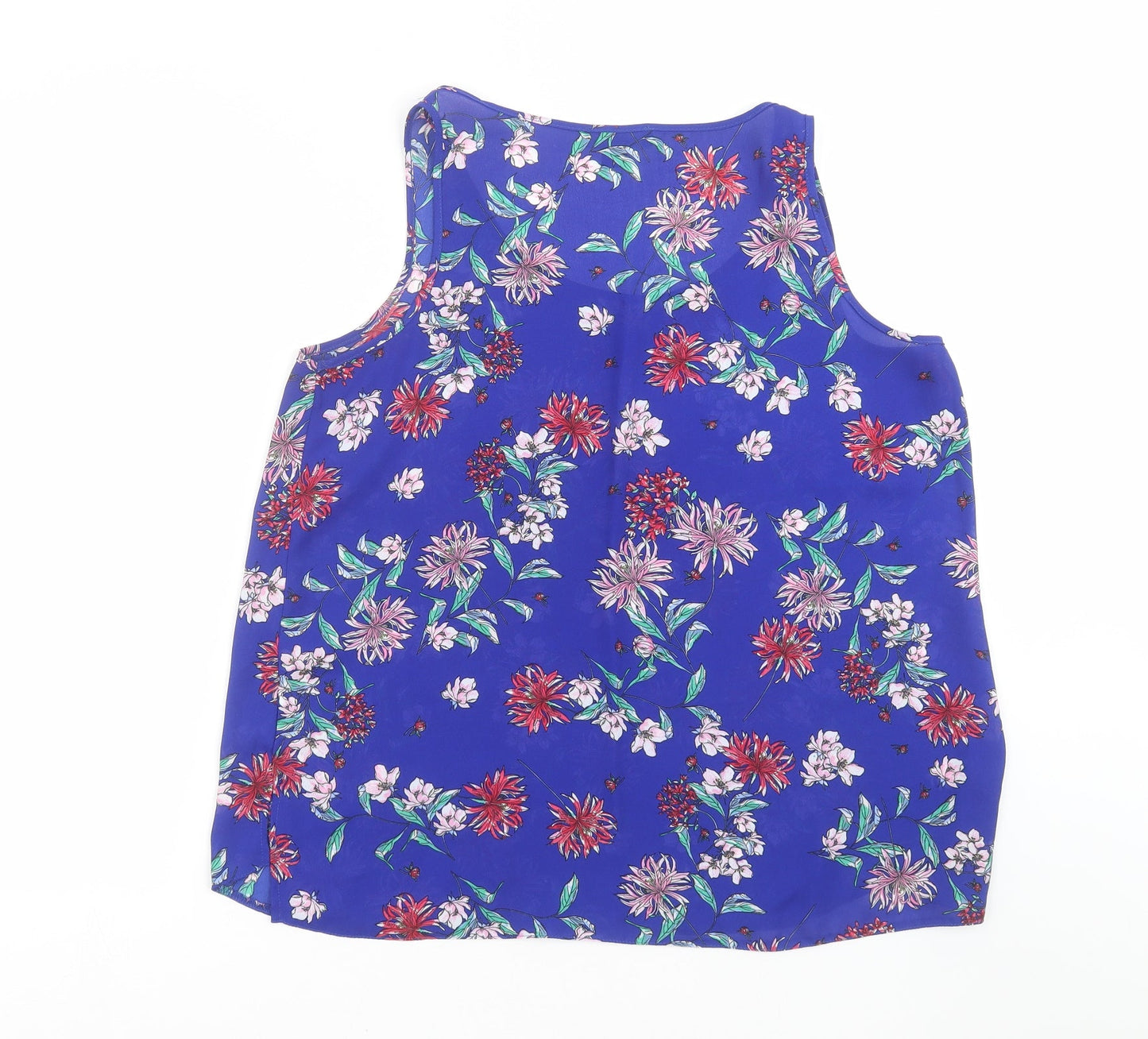 Primark Womens Blue Floral  Basic Blouse Size 16