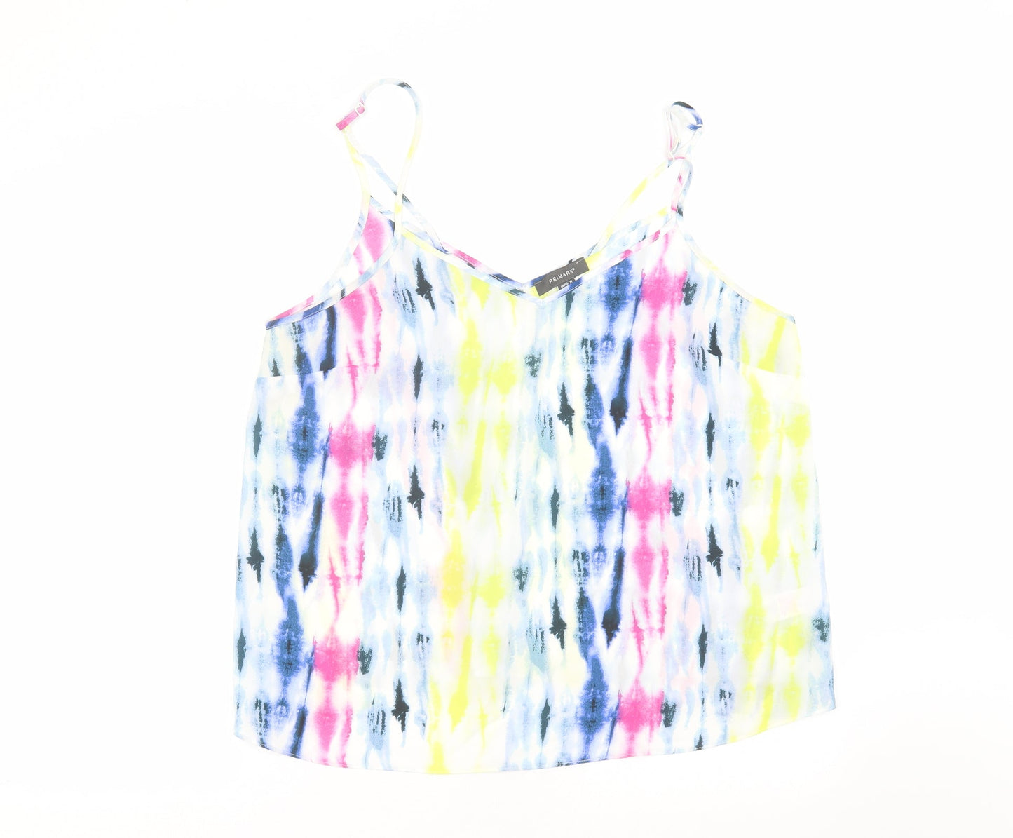 Primark Womens Multicoloured   Camisole Blouse Size 18  - tie dye