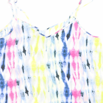 Primark Womens Multicoloured   Camisole Blouse Size 18  - tie dye