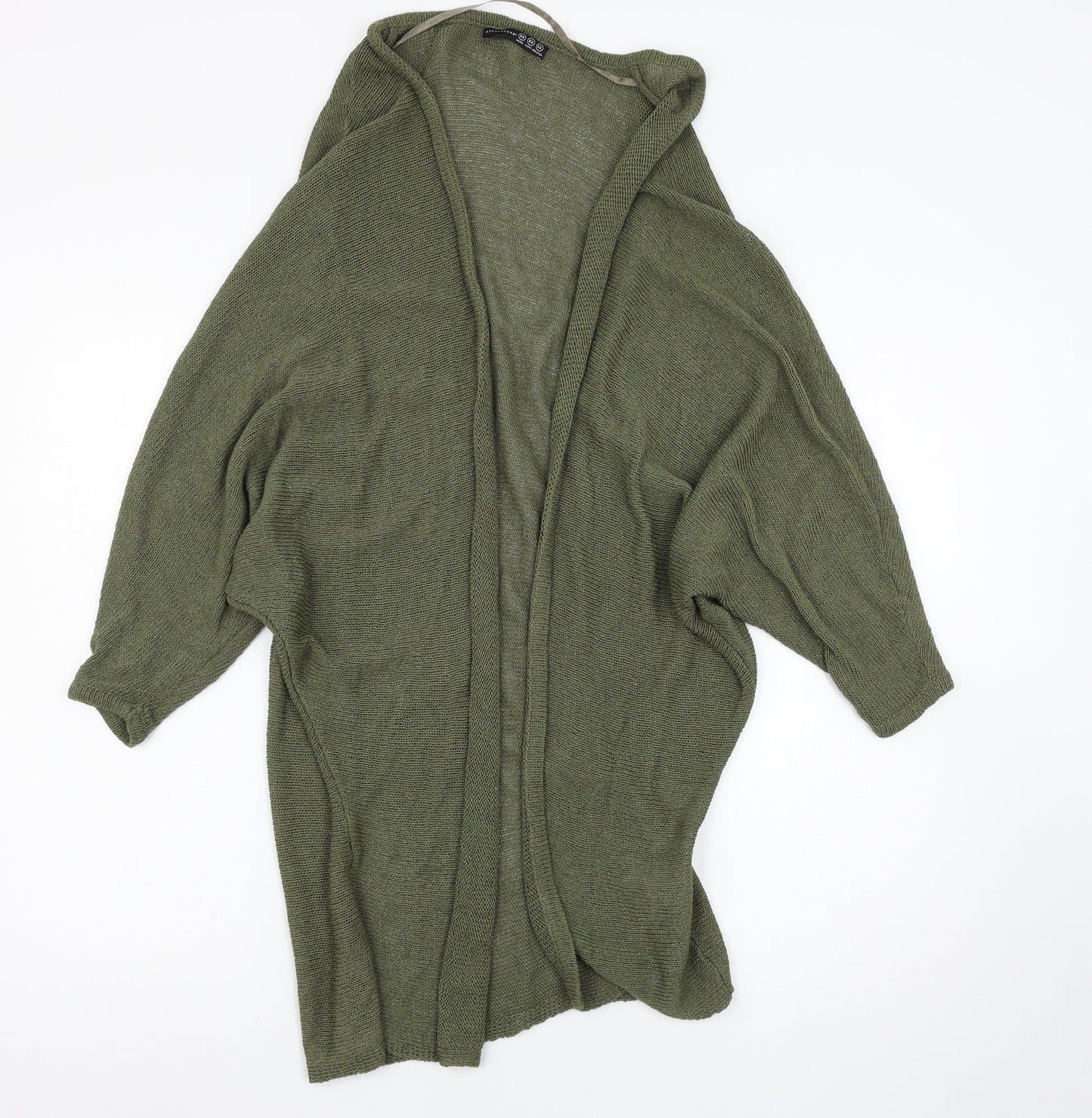 Womens UK Size XS Atmosphere Green Cardigan Jumper