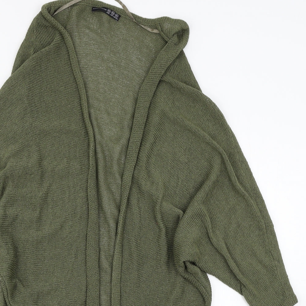 Womens UK Size XS Atmosphere Green Cardigan Jumper