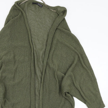 Womens UK Size XS Atmosphere Green Cardigan Jumper