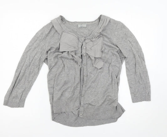 Womens UK Size 18 Marks and Spencer Grey Cardigan Jumper
