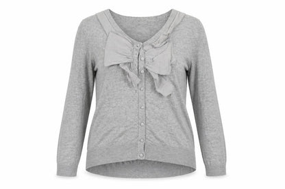 Womens UK Size 18 Marks and Spencer Grey Cardigan Jumper