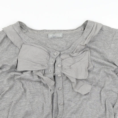 Womens UK Size 18 Marks and Spencer Grey Cardigan Jumper