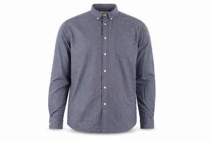 Mens UK Size M TU Blue  Button-Up Long Sleeve Casual Shirt