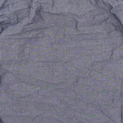 TU Mens Blue    Button-Up Size M