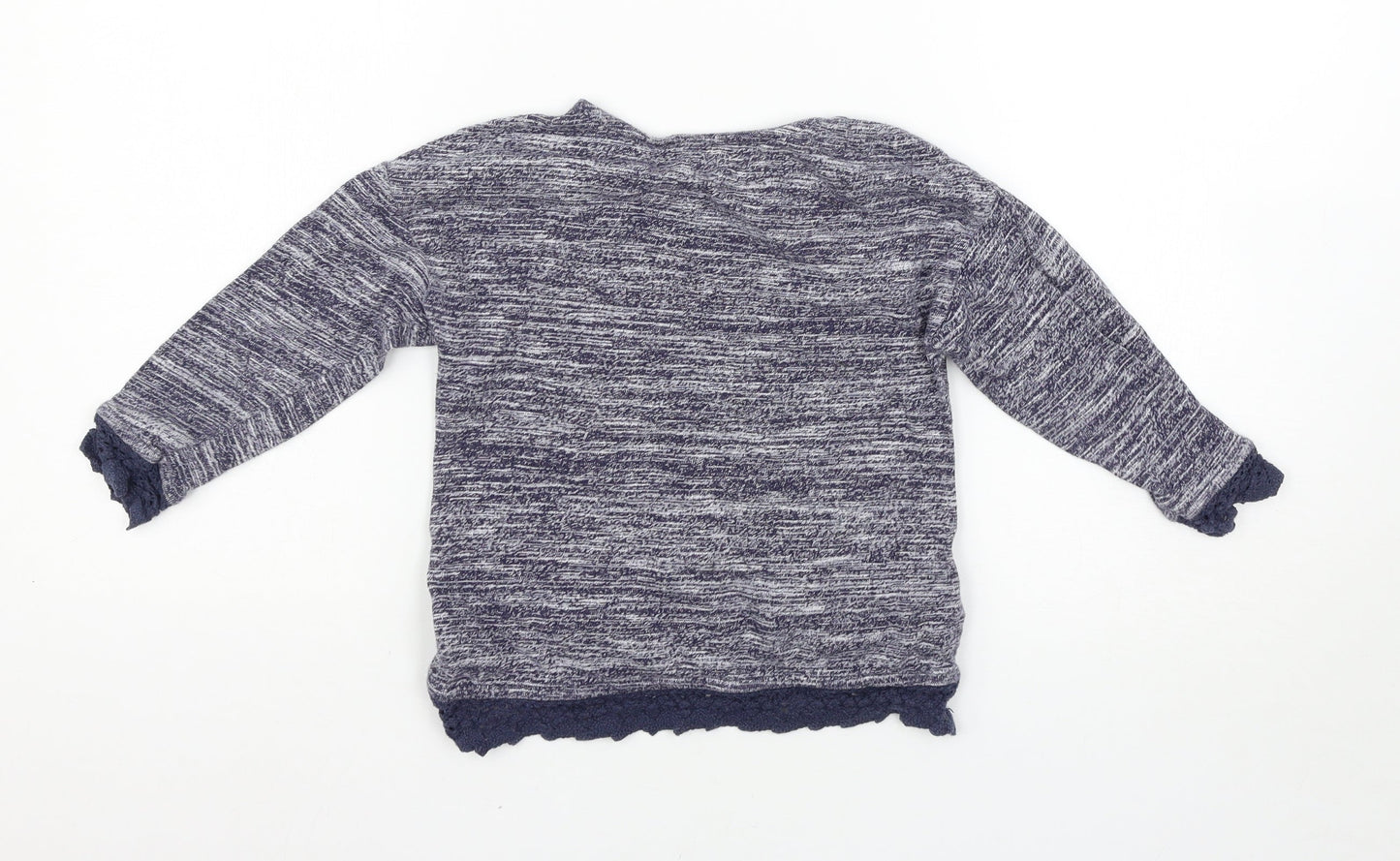 NEXT Girls Blue   Pullover Jumper Size 4 Years