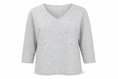 Womens UK Size 14 TU Grey Pullover Jumper