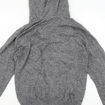 Topman Mens Grey   Full Zip Hoodie Size S