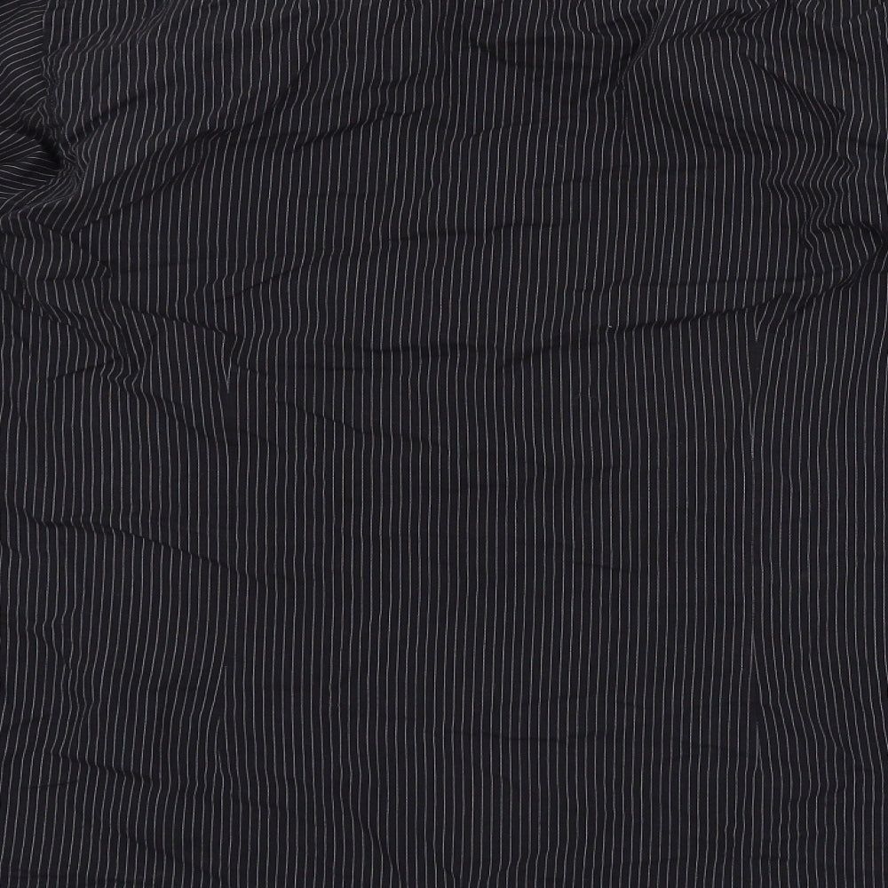 George Mens Black    Button-Up Size 15.5