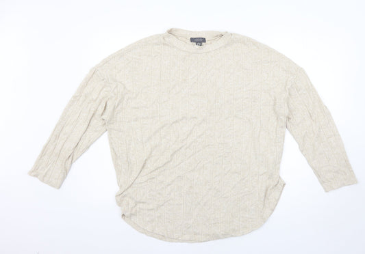 Primark Womens Beige   Pullover Jumper Size L
