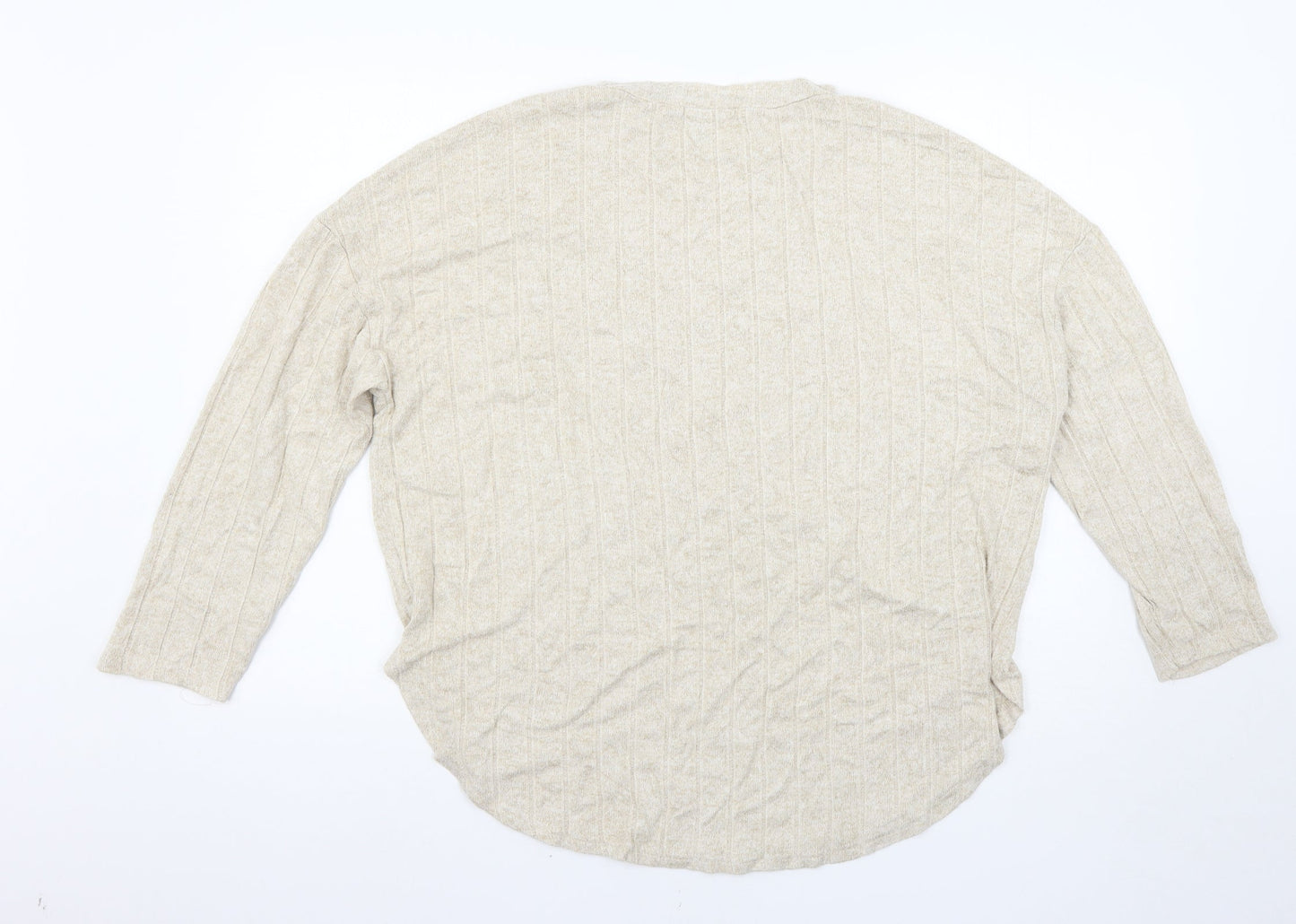 Primark Womens Beige   Pullover Jumper Size L