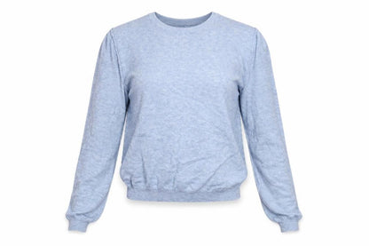 Womens UK Size M Pull&Bear Blue Pullover Jumper