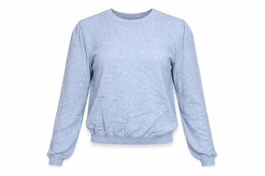 Womens UK Size M Pull&Bear Blue Pullover Jumper