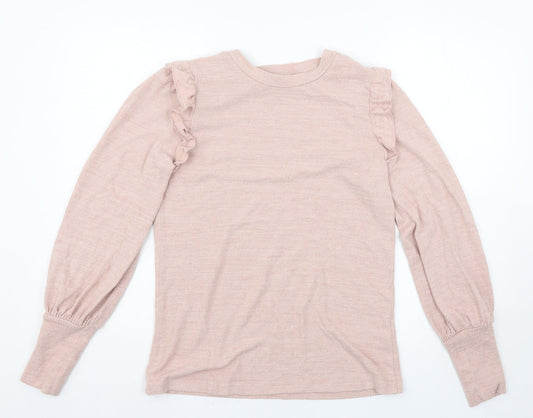 Womens UK Size 10 NEXT Pink Pullover Jumper