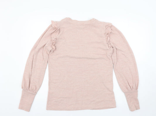Womens UK Size 10 NEXT Pink Pullover Jumper