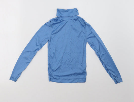 Front view of Adams boys’ blue pullover casual, size 10-11, years