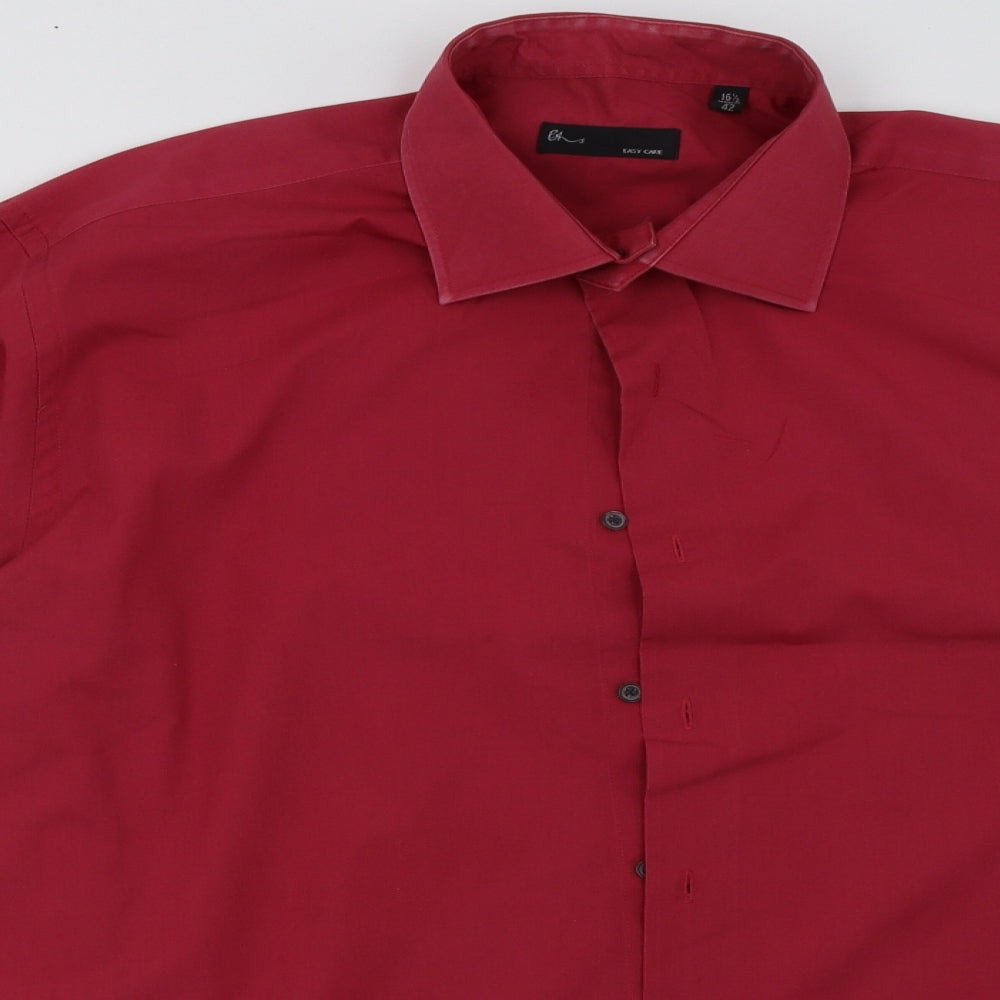 BHS Mens Red    Polo Size 16.5