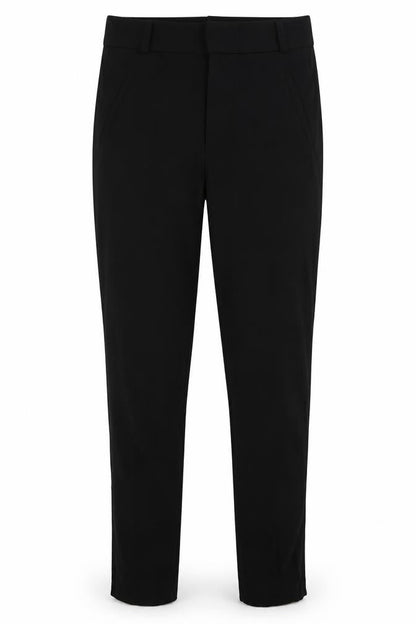 Front view of New Look girls’ black trousers, size 12, years
