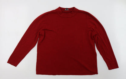 bonmarch Womens Red   Pullover Sweatshirt Size 20