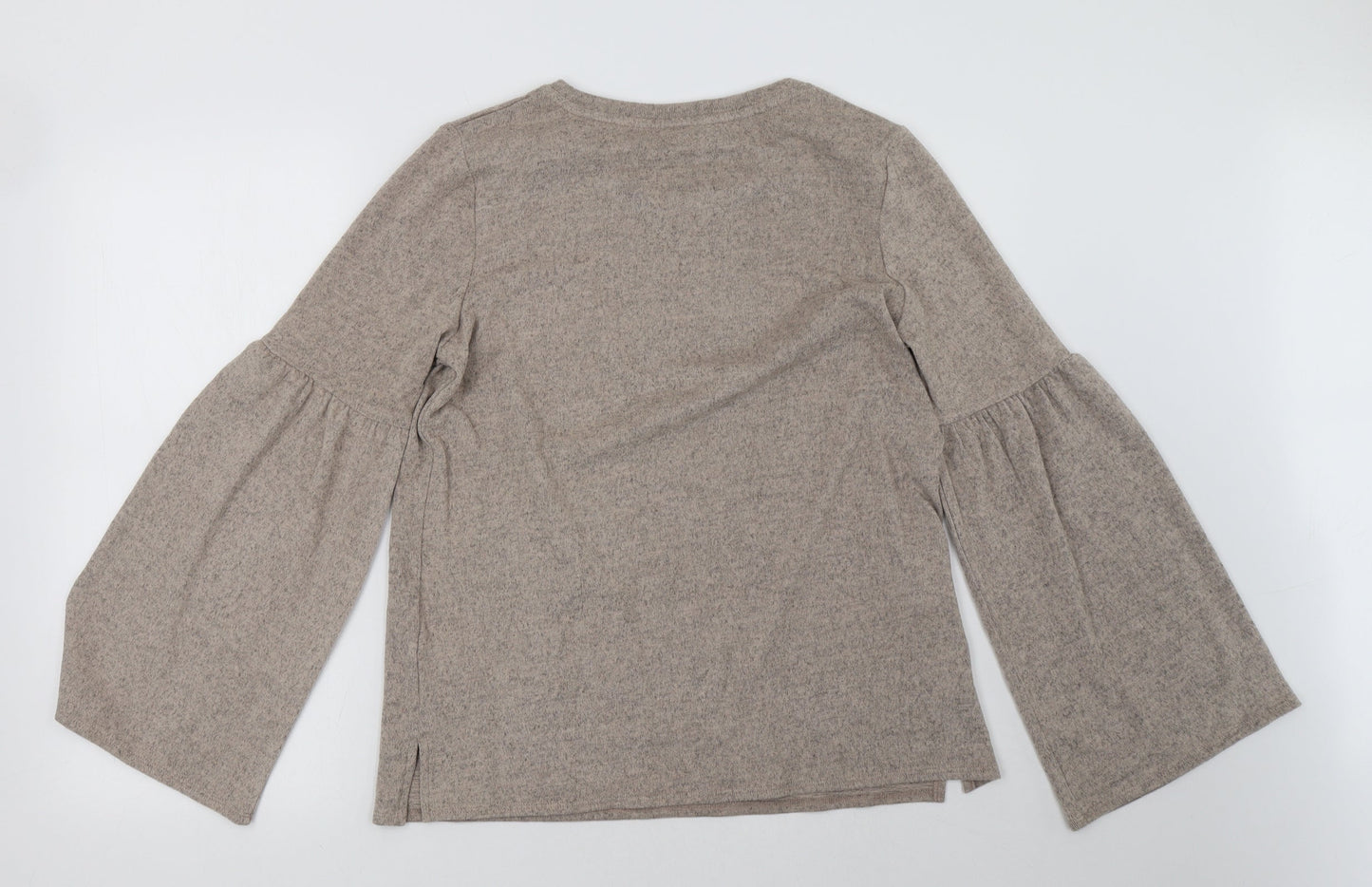 F&F Womens Beige   Pullover Sweatshirt Size 12