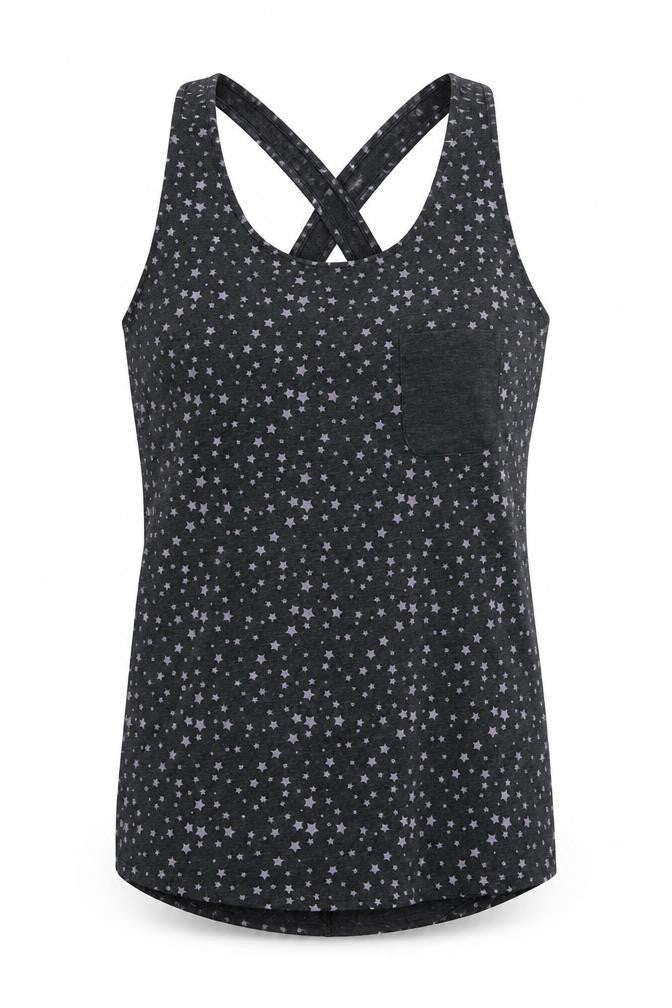 Womens UK Size 12 Sainsburys Grey Basic Tank