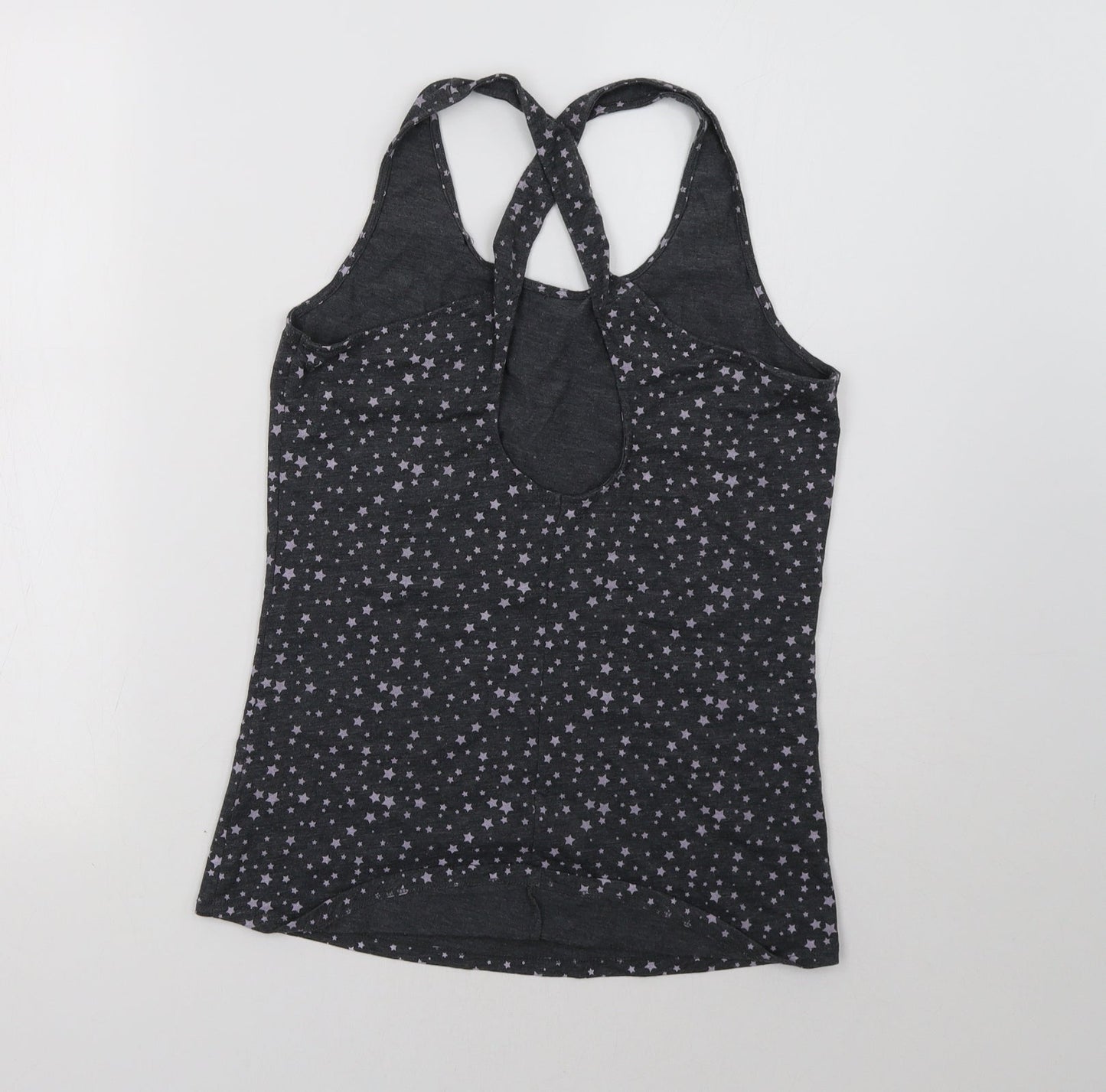 Womens UK Size 12 Sainsburys Grey Basic Tank