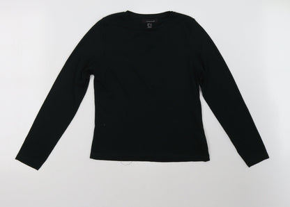 Additional front view of Primark women’s green pullover sweatshirt, size UK 14
