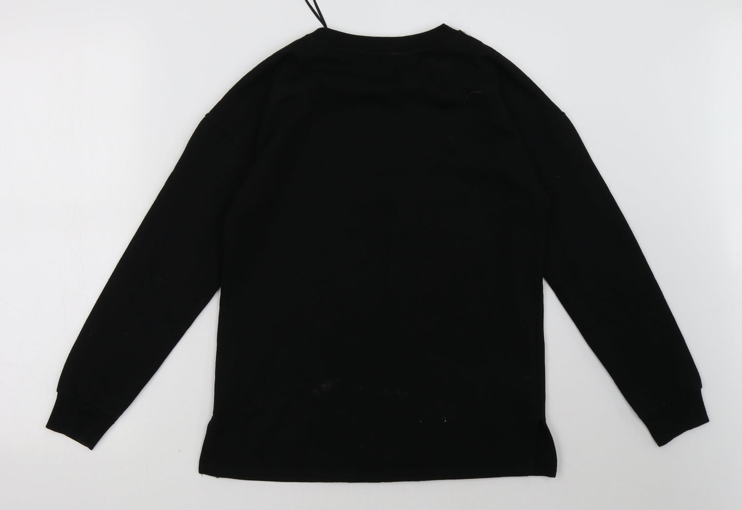 Matalan Womens Black   Pullover Sweatshirt Size 8