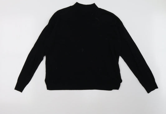 Mens UK Size S Old Navy Black Pullover Sweatshirt