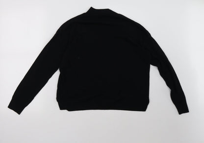 Mens UK Size S Old Navy Black Pullover Sweatshirt