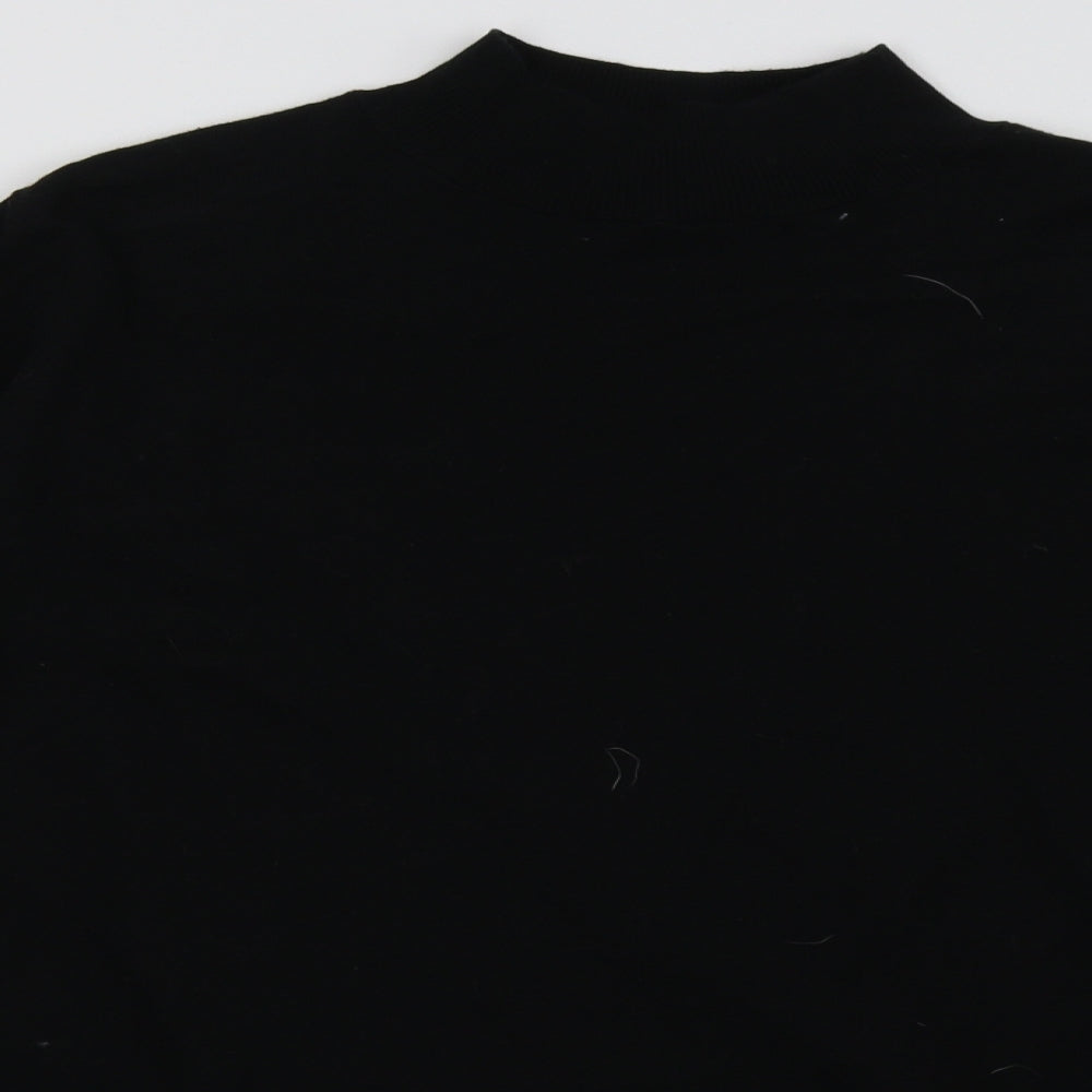 Mens UK Size S Old Navy Black Pullover Sweatshirt