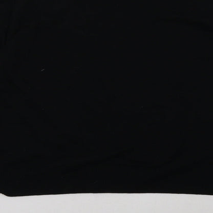 Mens UK Size S Old Navy Black Pullover Sweatshirt