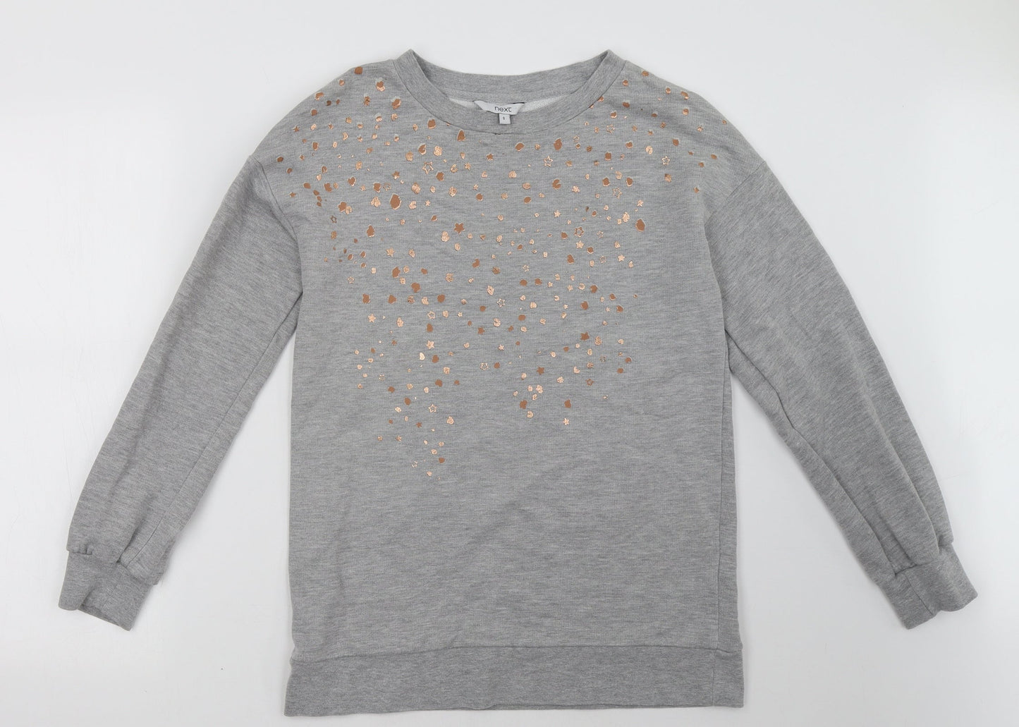 Womens UK Size 8 NEXT Grey Pullover Sweatshirt