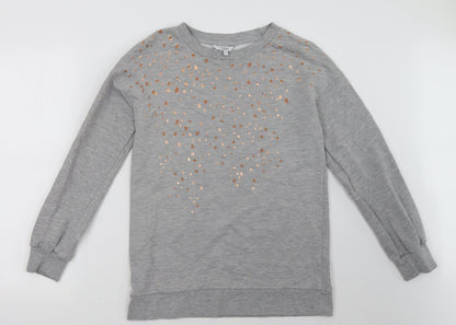 Womens UK Size 8 NEXT Grey Pullover Sweatshirt