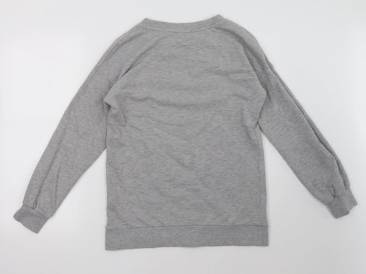 Womens UK Size 8 NEXT Grey Pullover Sweatshirt