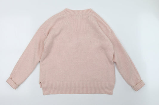 Womens UK Size 12 NEXT Pink Pullover Sweatshirt