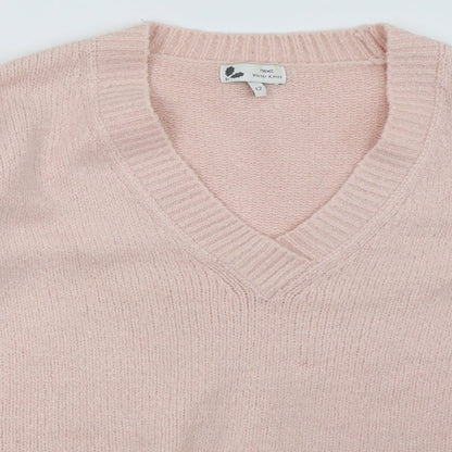 Womens UK Size 12 NEXT Pink Pullover Sweatshirt