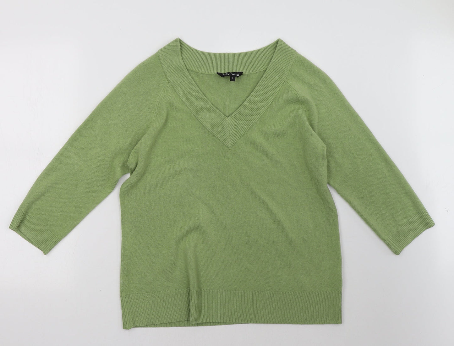 Key West Womens Green   Pullover Sweatshirt Size L