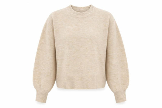 Womens UK Size 10 ASOS Beige Pullover Sweatshirt